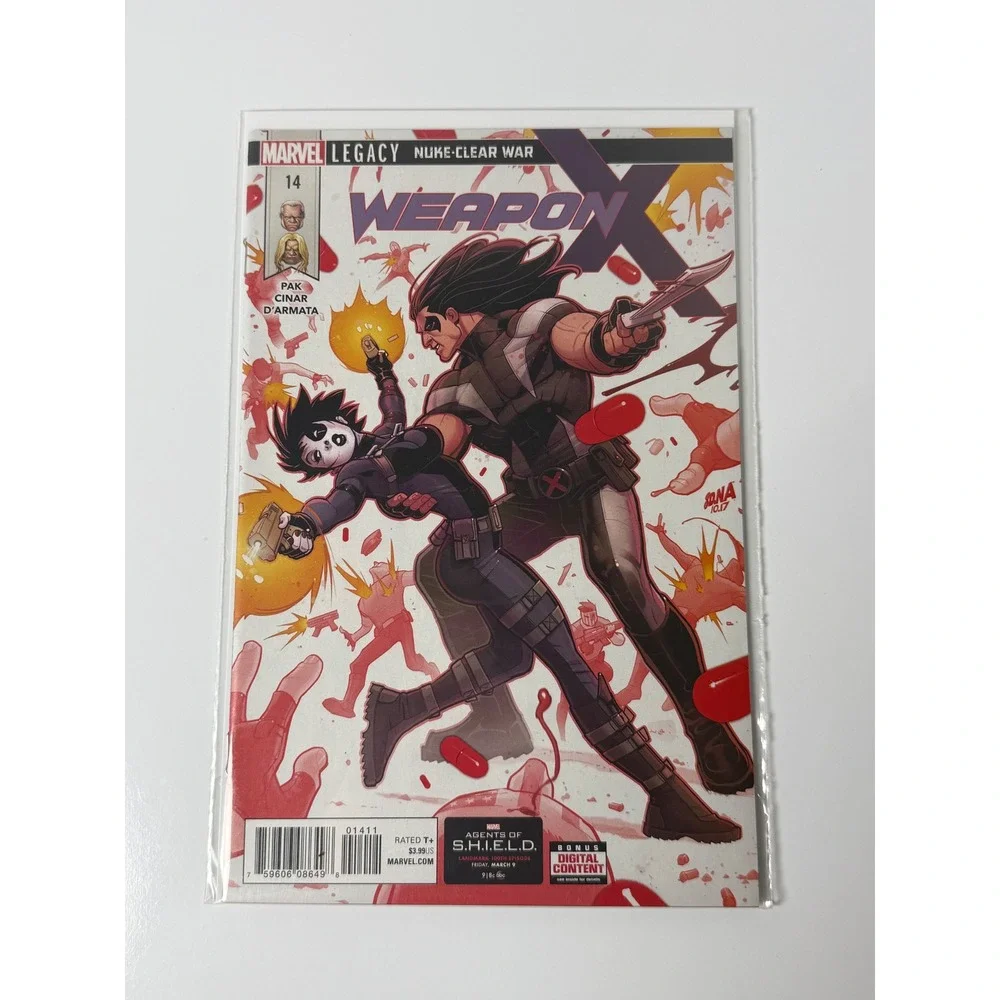 Marvel Legacy Weapon X #14 2018 Nuke-Clear War Warpath Domino Greg Pak Cinar